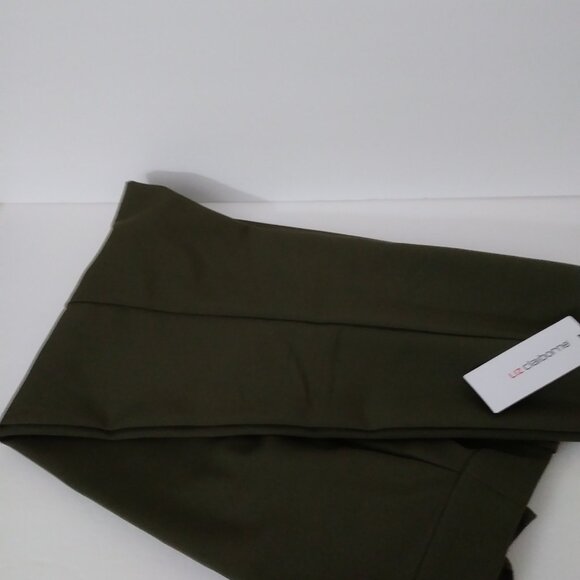 Liz Claiborne Olive Ankle Pants - Picture 12 of 12